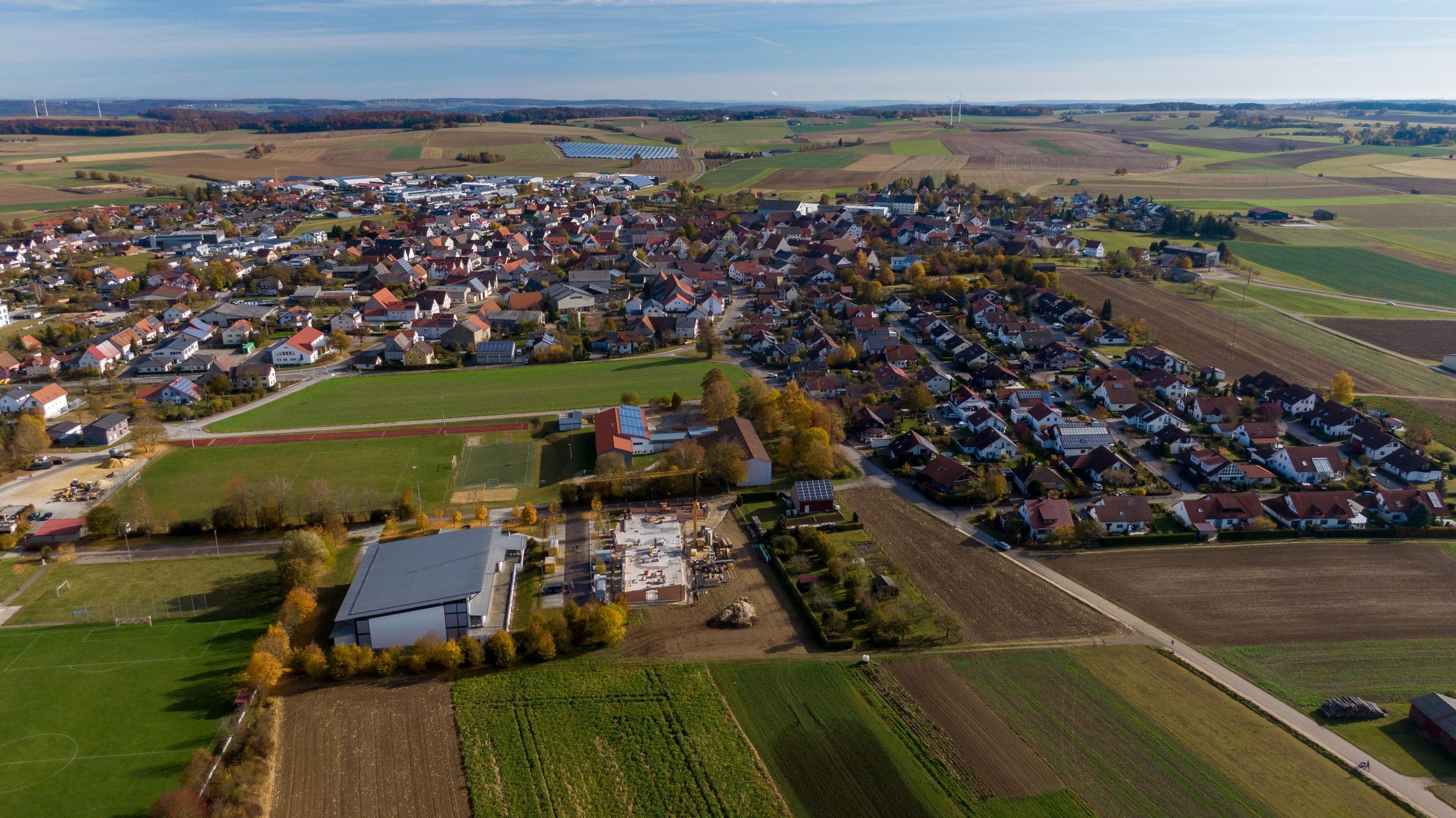 Luftbild von Nellingen